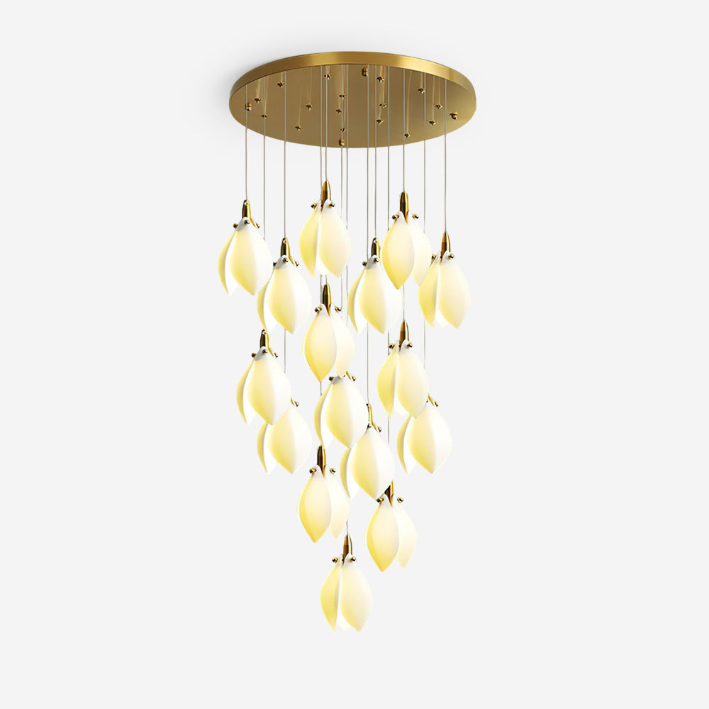 Lilium Drop Metal Chandelier — product view 1