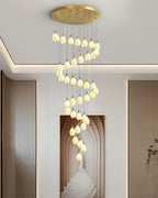Lilium Drop Metal Chandelier — product view 2