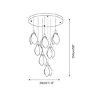 Lilium Drop Metal Chandelier — product view 5