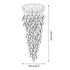 Lilium Drop Metal Chandelier — product view 11