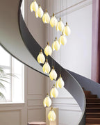 Lilium Drop Metal Chandelier — product view 12