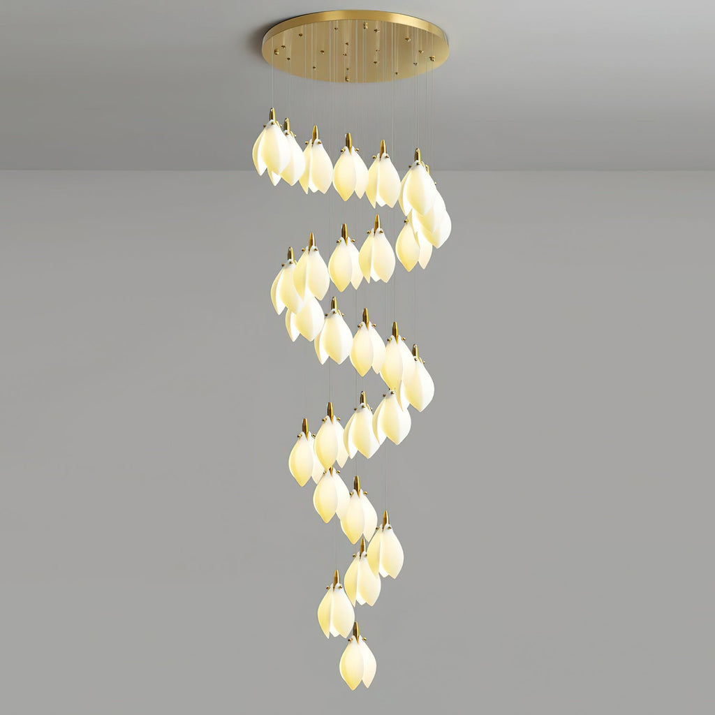 Lilium Drop Metal Chandelier — product view 16