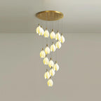 Lilium Drop Metal Chandelier — product view 18