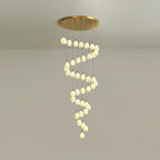 Lilium Drop Metal Chandelier — product view 21