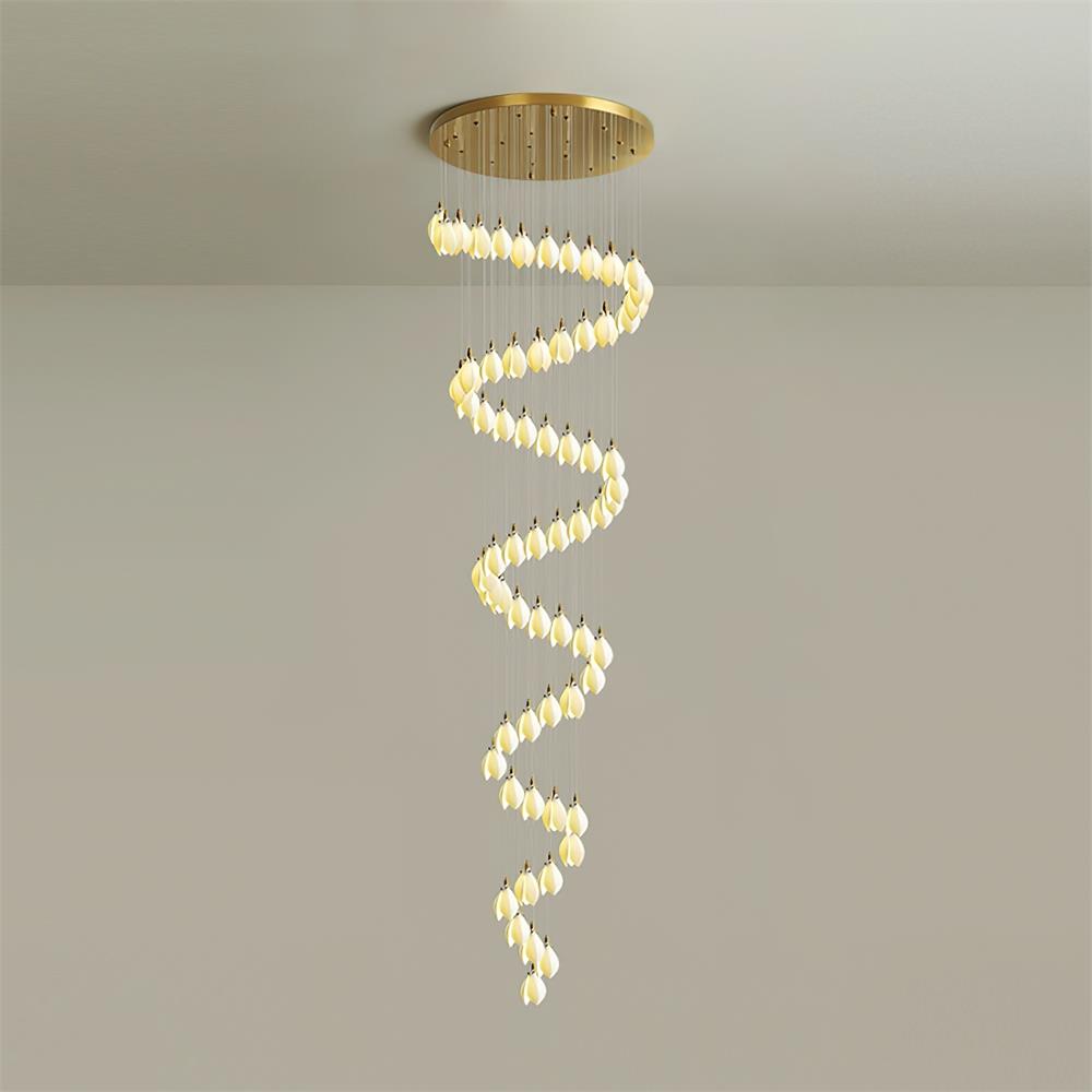 Lilium Drop Metal Chandelier — product view 22