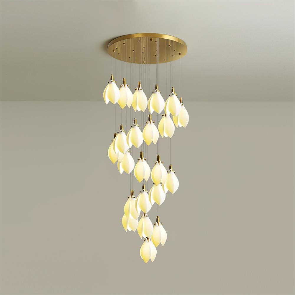 Lilium Drop Metal Chandelier — product view 24