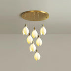 Lilium Drop Metal Chandelier — product view 25