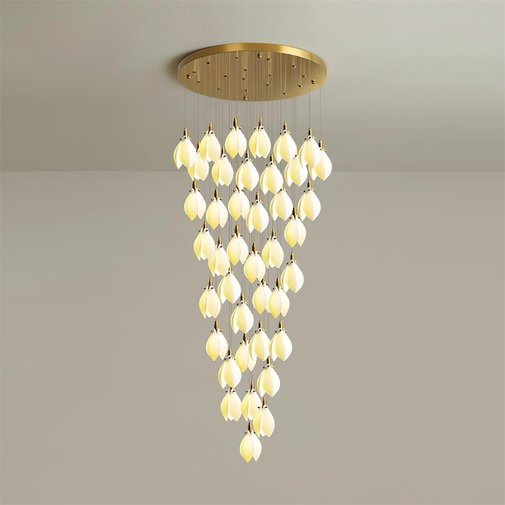 Lilium Drop Metal Chandelier — product view 28