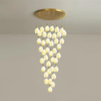 Lilium Drop Metal Chandelier — product view 28