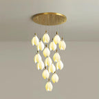 Lilium Drop Metal Chandelier — product view 30