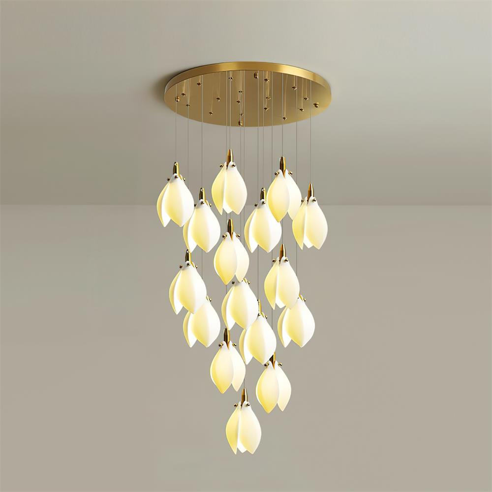 Lilium Drop Metal Chandelier — product view 30