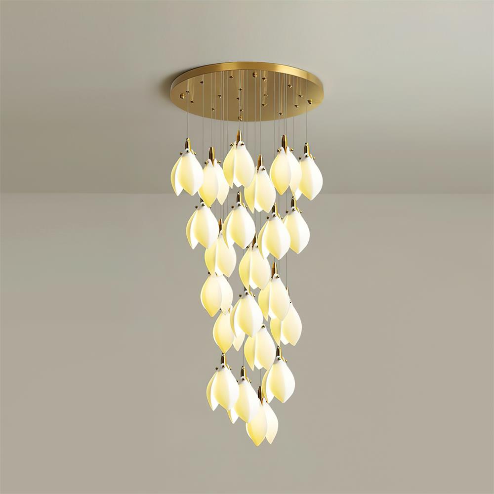 Lilium Drop Metal Chandelier — product view 32