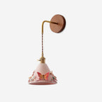 Butterfly Glint Wood Wall Lamp — product view 1