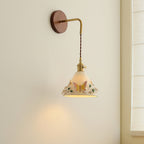 Butterfly Glint Wood Wall Lamp — product view 7