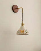 Butterfly Glint Wood Wall Lamp — product view 8
