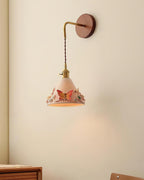Butterfly Glint Wood Wall Lamp — product view 9