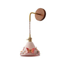 Butterfly Glint Wood Wall Lamp — product view 12