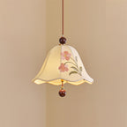 Roselle Wood Pendant Lamp — product view 2