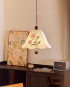 Roselle Wood Pendant Lamp — product view 7