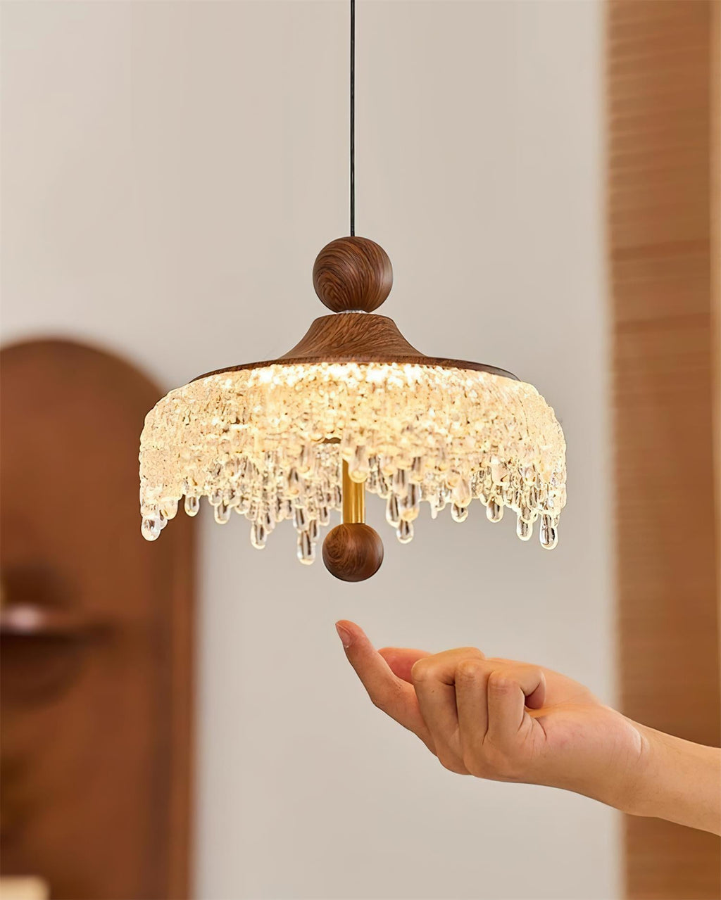 Dewdrop Halo Pendant Lamp — product view 4