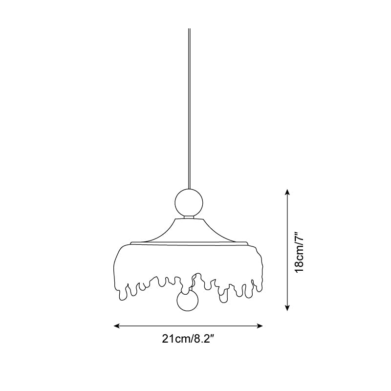 Dewdrop Halo Pendant Lamp — product view 5