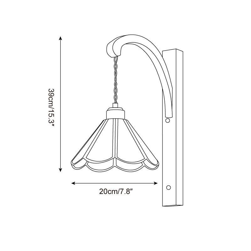 Tavelle Glass Wall Lamp — product view 5