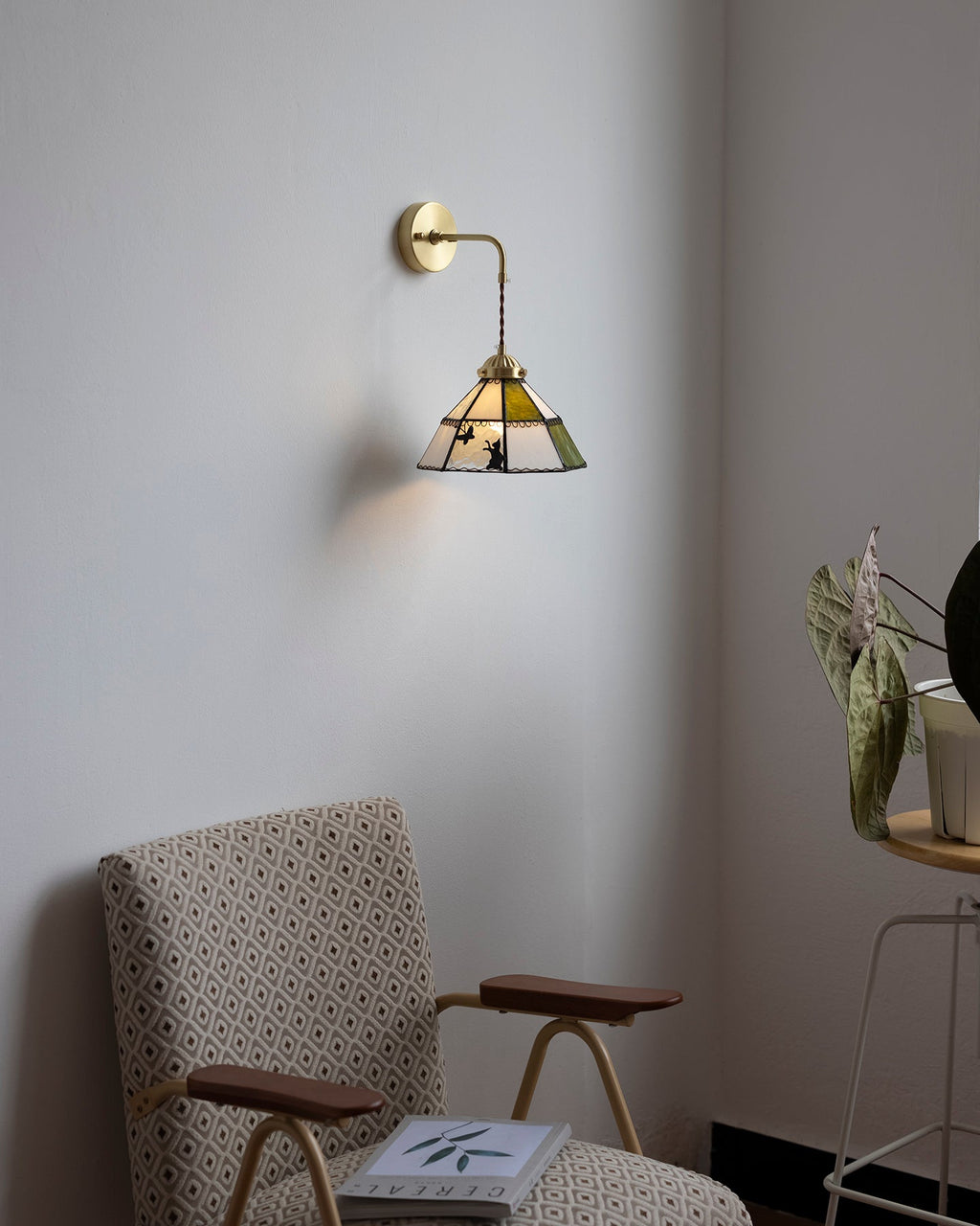 Leporine Glass Wall Lamp — product view 3