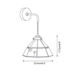 Leporine Glass Wall Lamp — product view 5