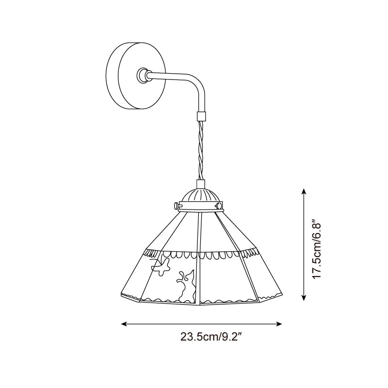 Leporine Glass Wall Lamp — product view 5