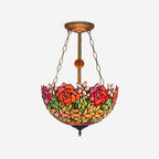 Elysian Rose Glass Chandelier — product view 1