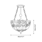 Elysian Rose Glass Chandelier — product view 6