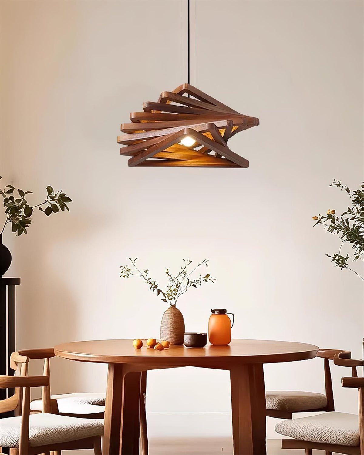 Heliora Wood Pendant Lamp — product view 4