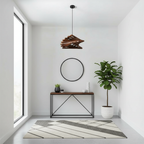 Heliora Wood Pendant Lamp — product view 8