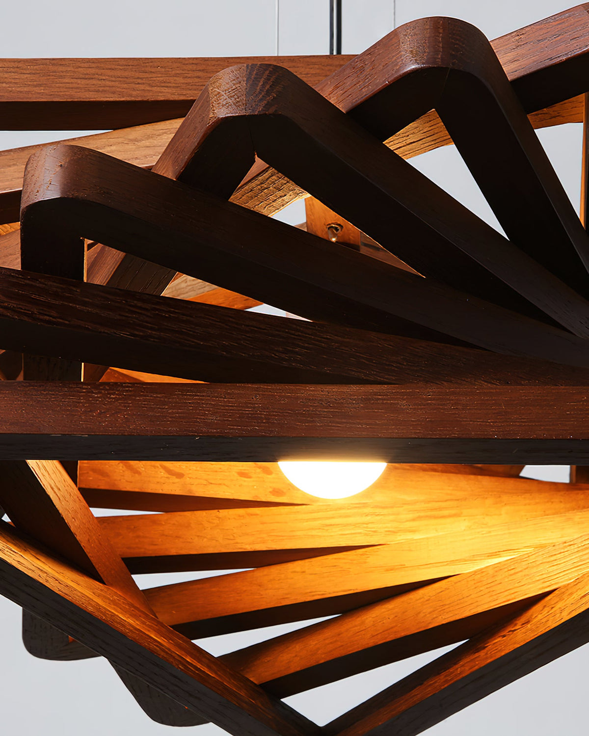 Heliora Wood Pendant Lamp — product view 16