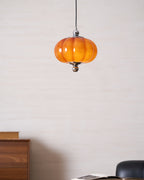 Pumpkin Glass Pendant Lamp — product view 10