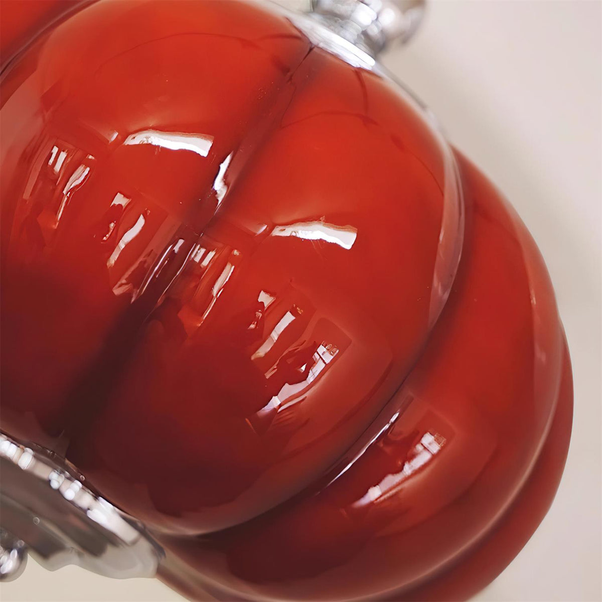 Pumpkin Glass Pendant Lamp — product view 11