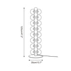 Celumi Bubbles Glass Floor Lamp — product view 5