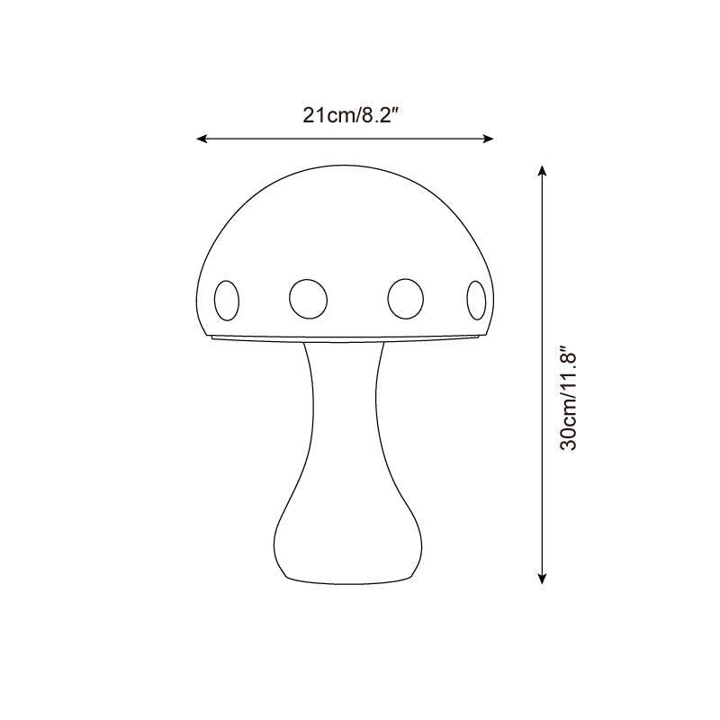 Dotini Wood Table Lamp — product view 5