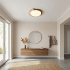 Virello Travertine Ceiling Lamp — product view 8