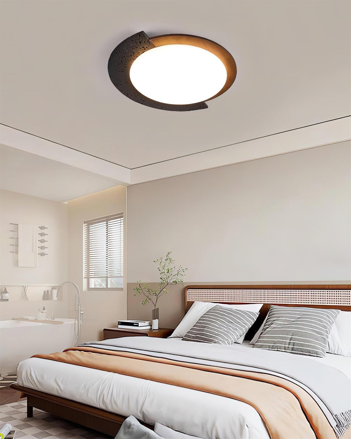 Virello Travertine Ceiling Lamp — product view 15