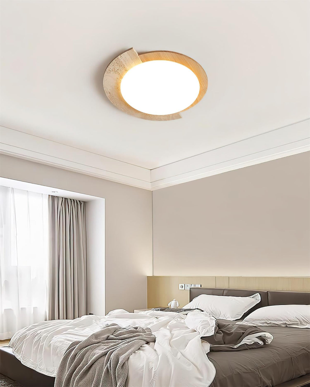 Virello Travertine Ceiling Lamp — product view 17