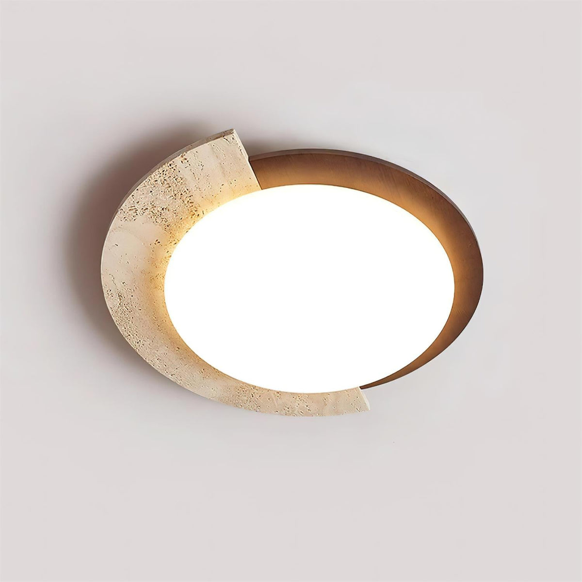 Virello Travertine Ceiling Lamp — product view 22