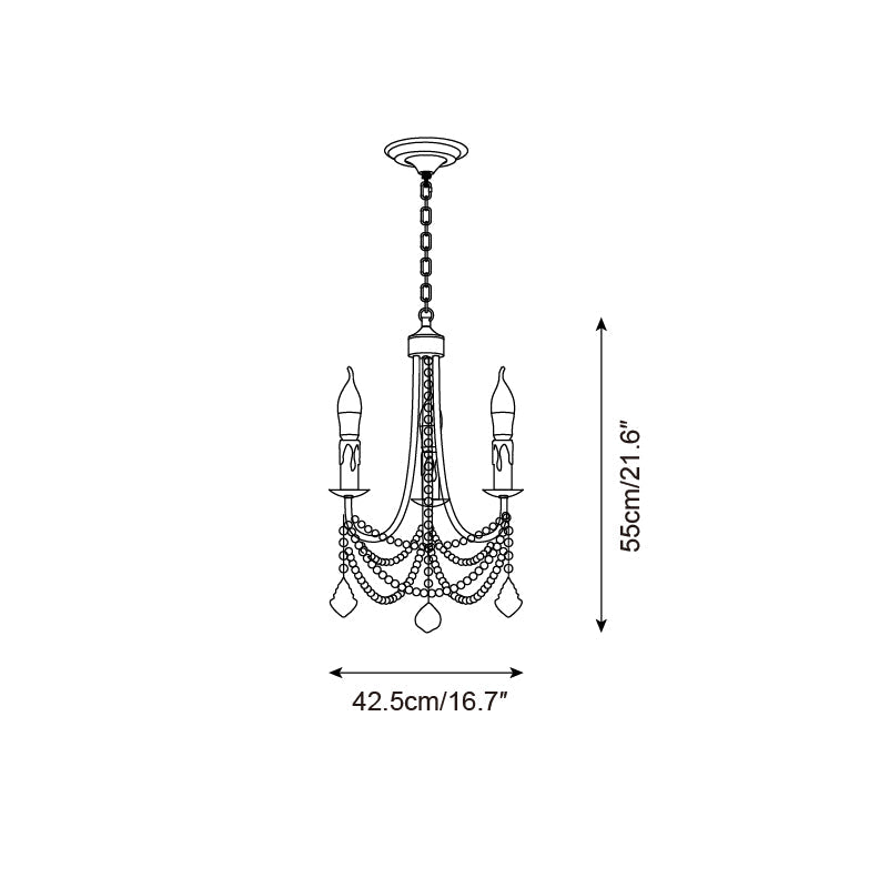 Beaudra Chandelier — product view 5