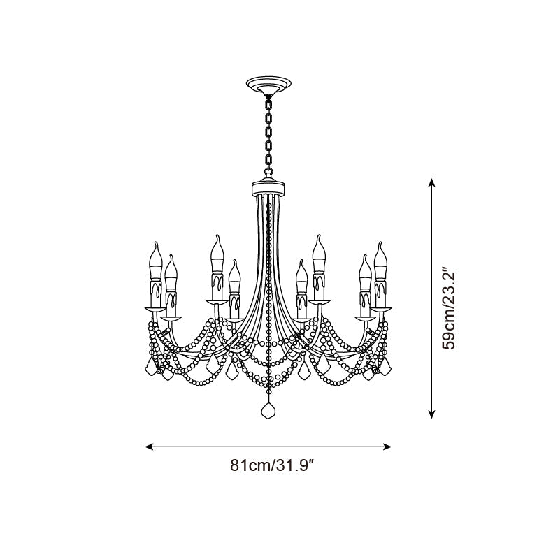 Beaudra Chandelier — product view 7