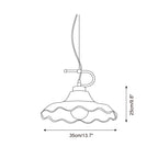 Wavelet Glass Pendant Lamp — product view 6