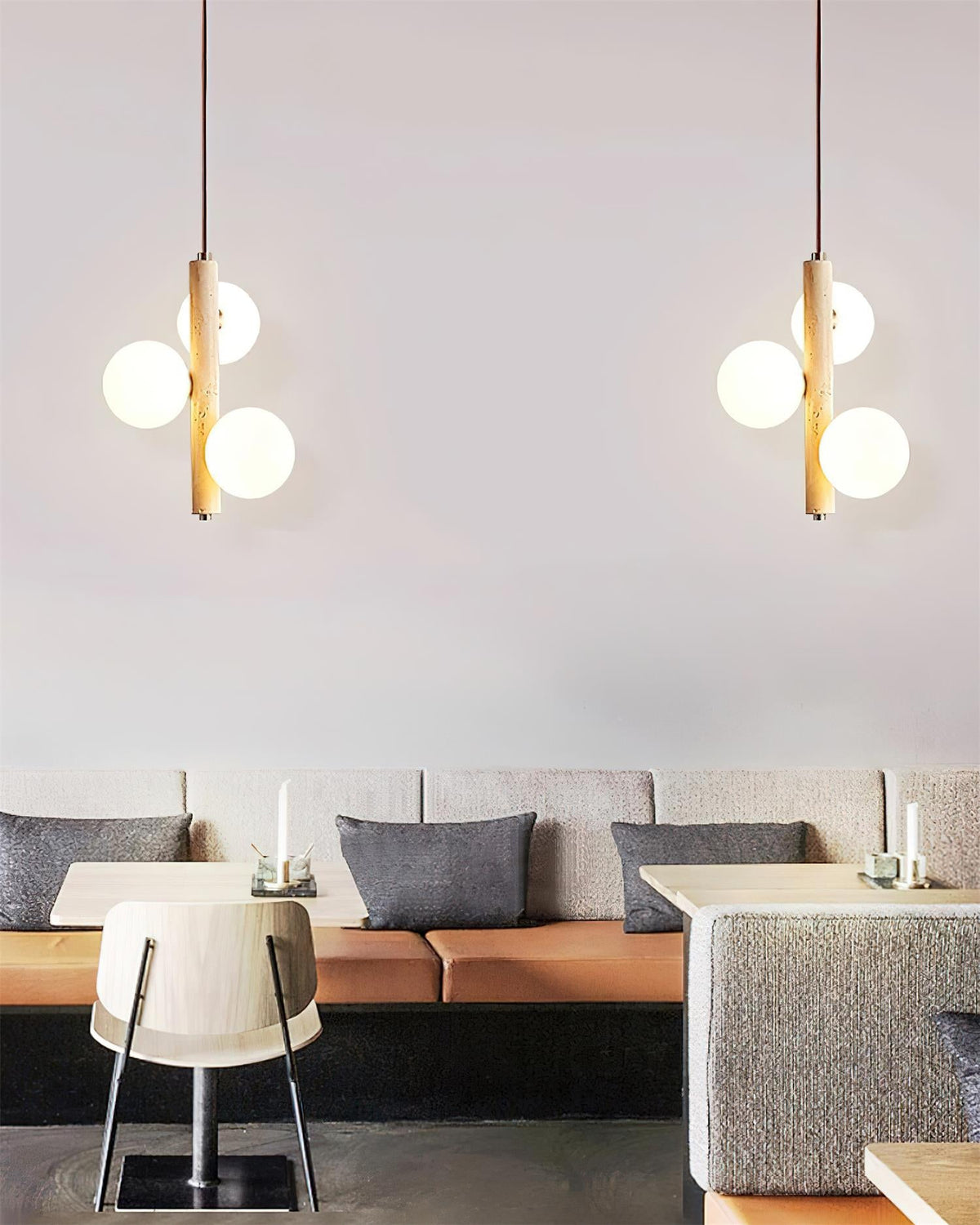 Drovara Travertine Pendant Lamp — product view 4