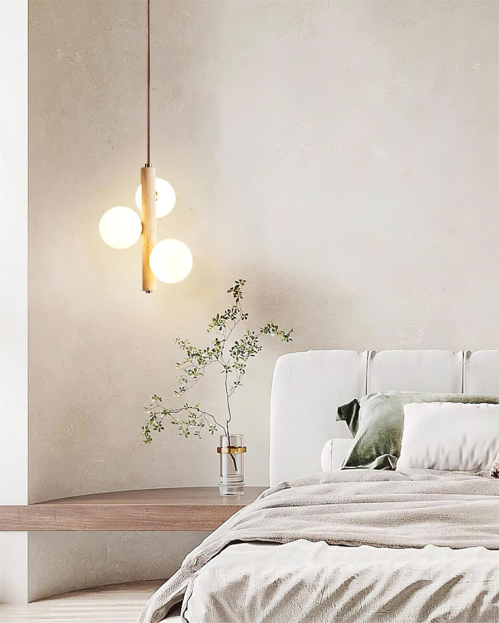 Drovara Travertine Pendant Lamp — product view 14