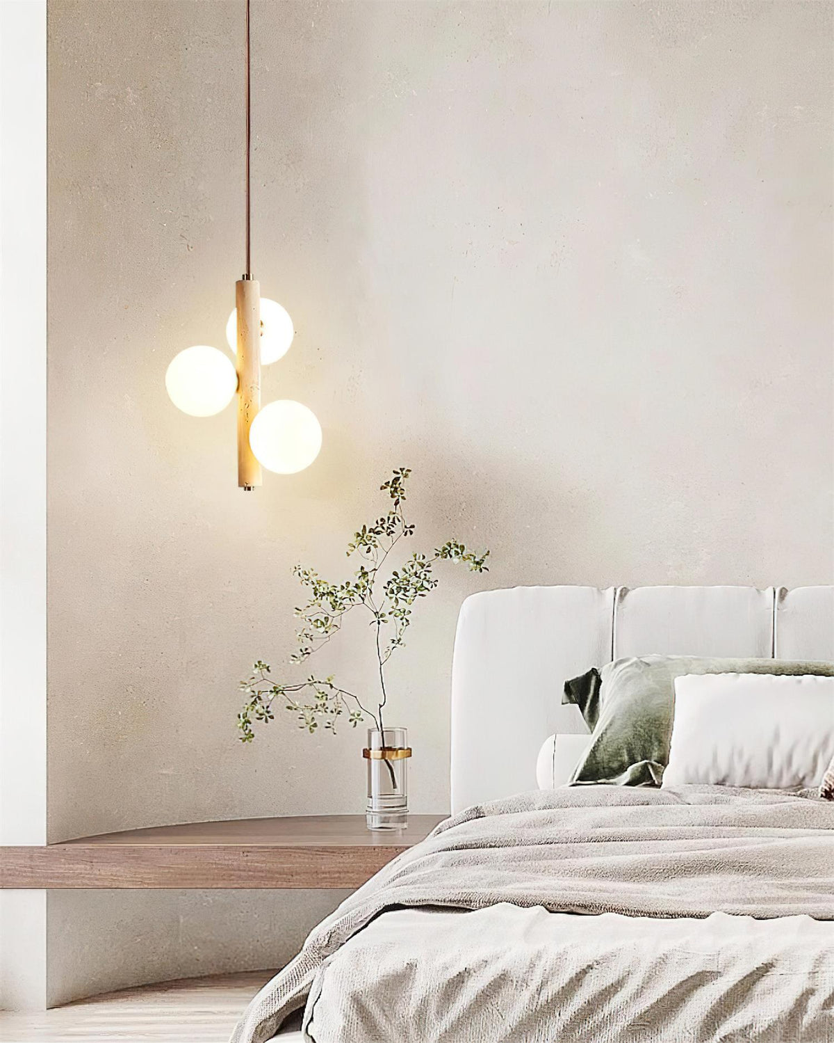 Drovara Travertine Pendant Lamp — product view 14