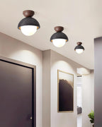 Elvoro Travertine Ceiling Lamp — product view 2