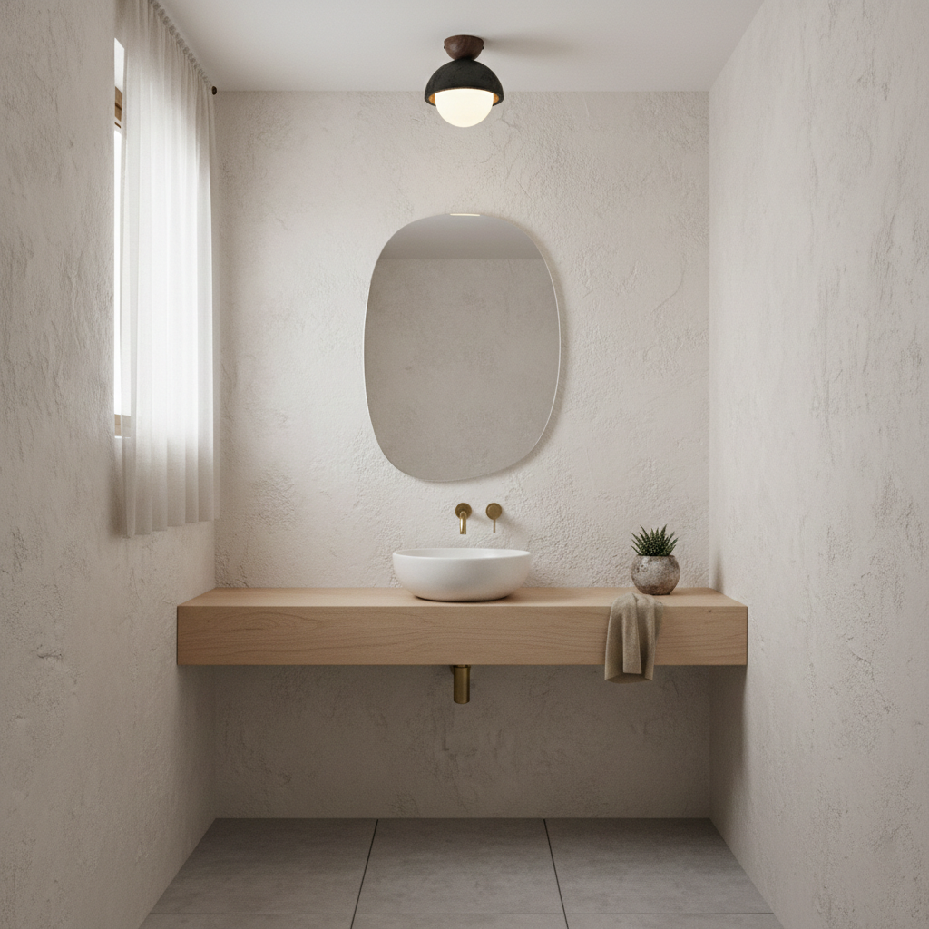Elvoro Travertine Ceiling Lamp — product view 6